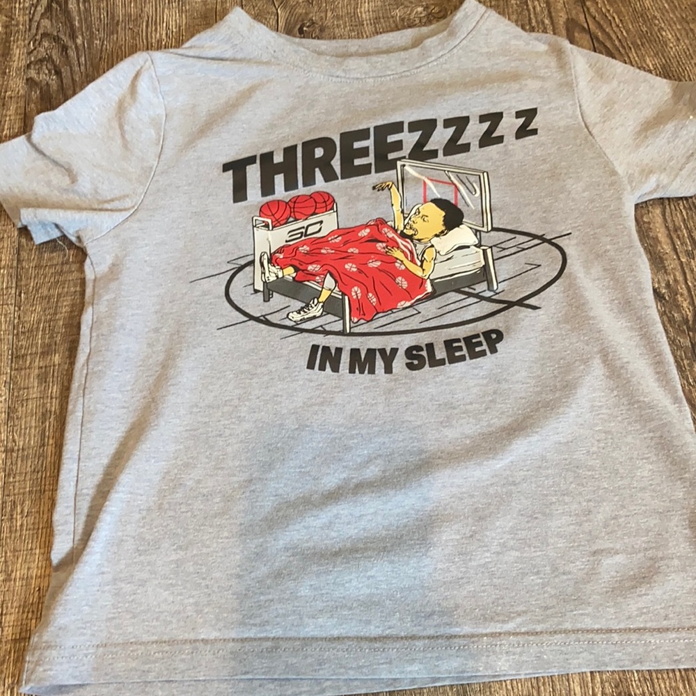 Under Armour Heat Gear Steph Curry Tee Youth XS